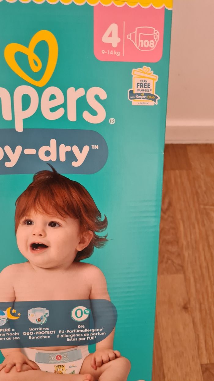 Maxi pack 108 couches taille 4 - photo numéro 2