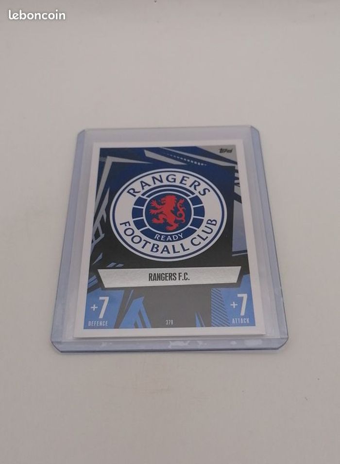 Carte Match Attax 2023-24 RANGERS FC n°379. - photo numéro 2