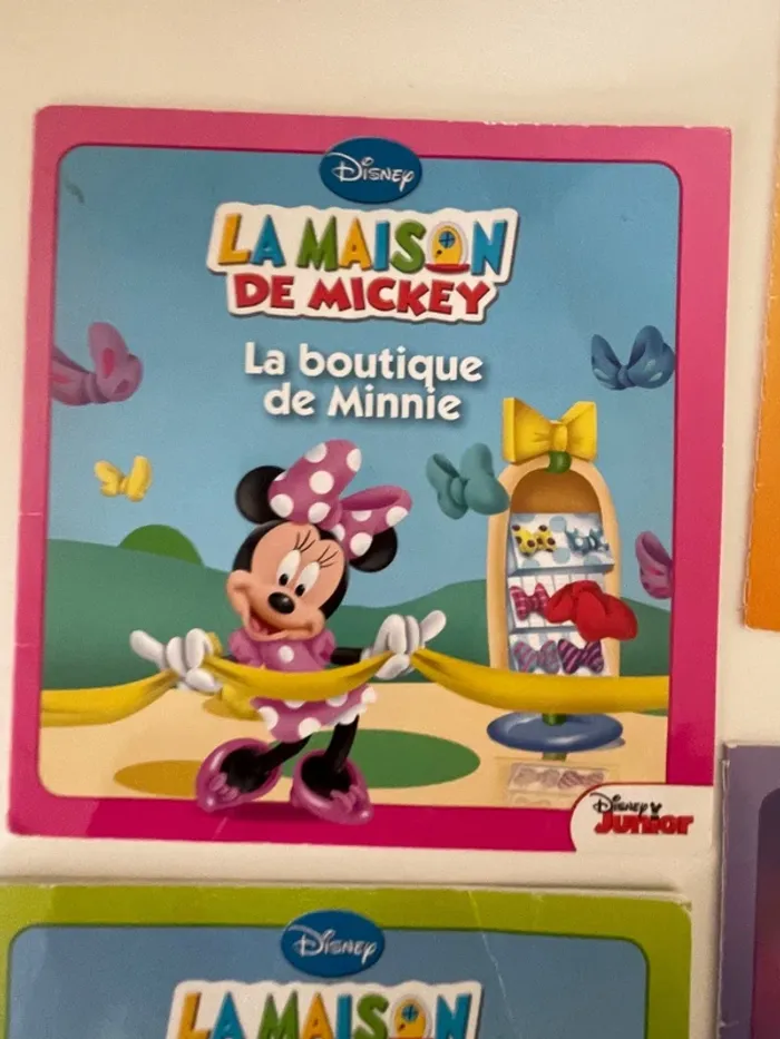 Lot de 5 livres la maison de Mickey - photo numéro 5