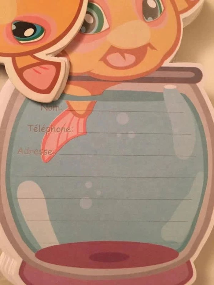 Bloc note répertoire Littlest Petshop Neuf - photo numéro 3