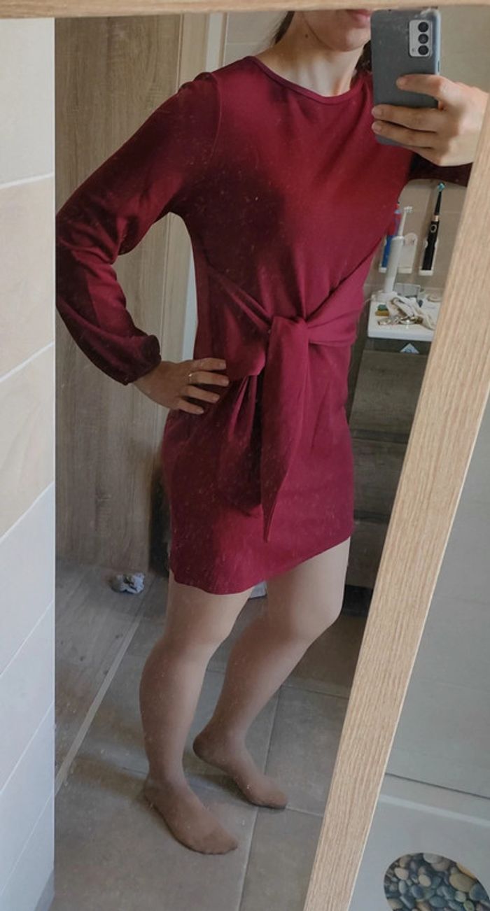 Robe bordeau