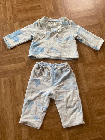 Ensemble bleu turquoise taille 6 mois Kenzo