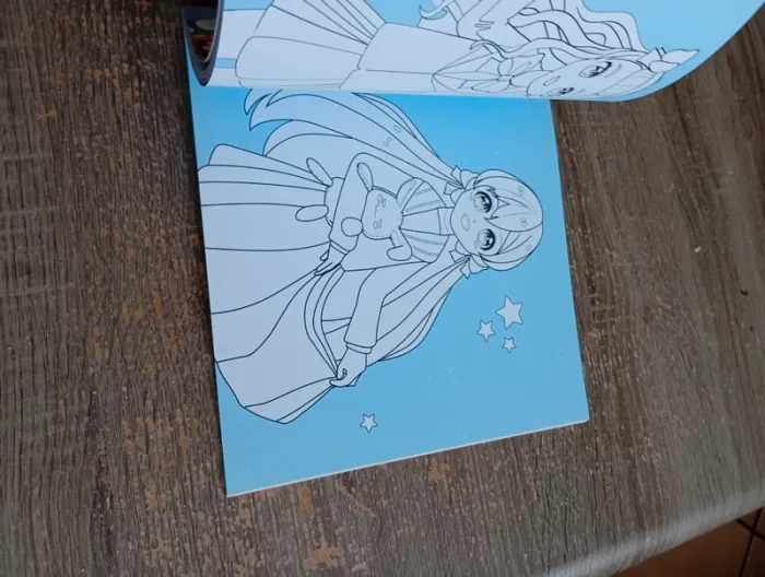Coloriage Manga NEUF - photo numéro 2