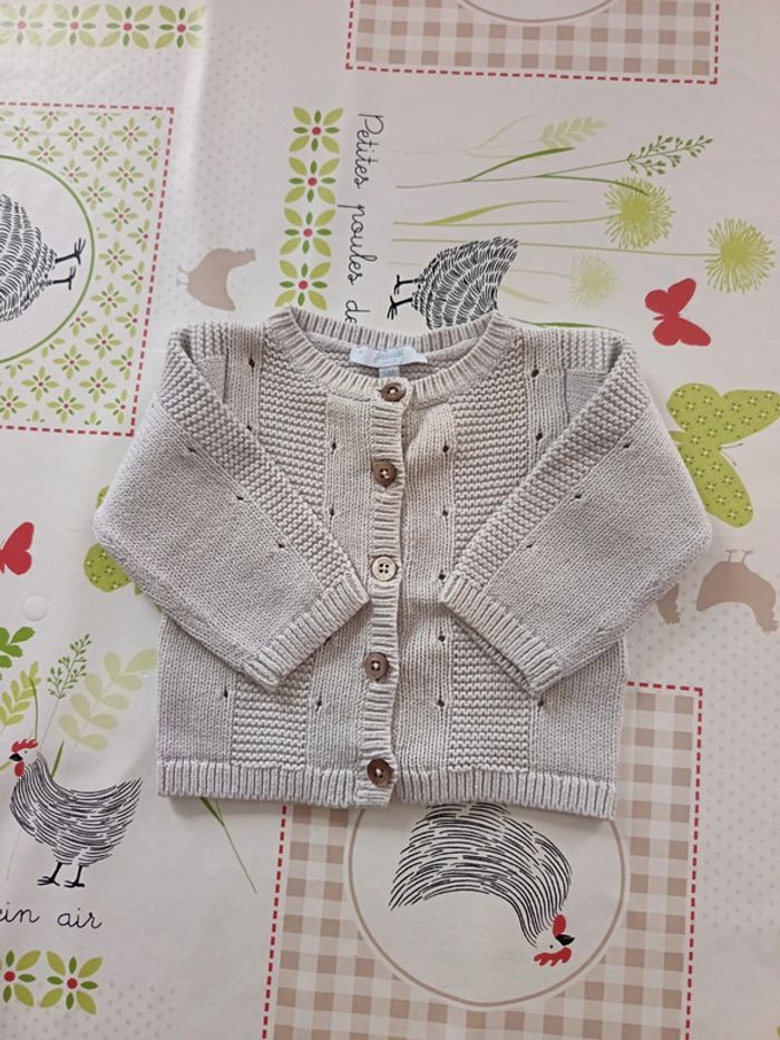 Gilet Jacadi taille 6 mois
