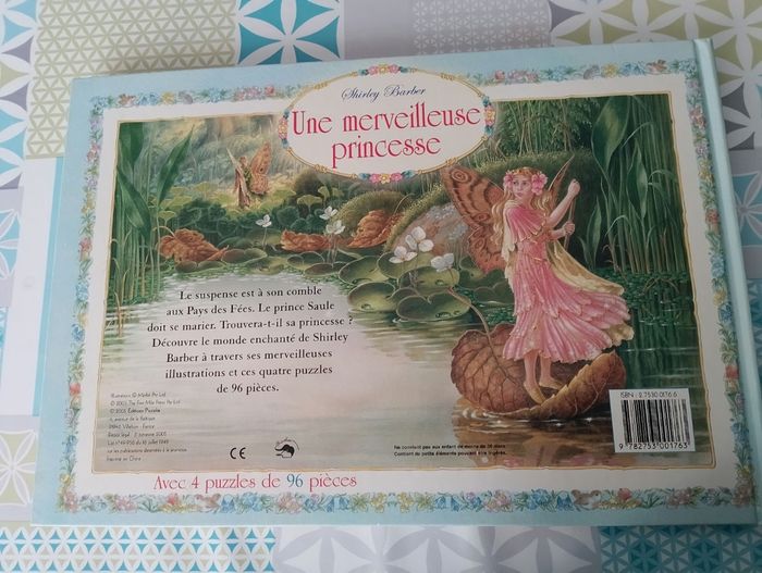 Livre puzzle : une merveilleuse princesse - photo numéro 2