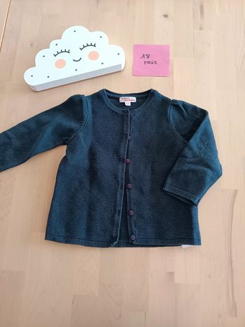 Gilet noir mickey du pareil au meme