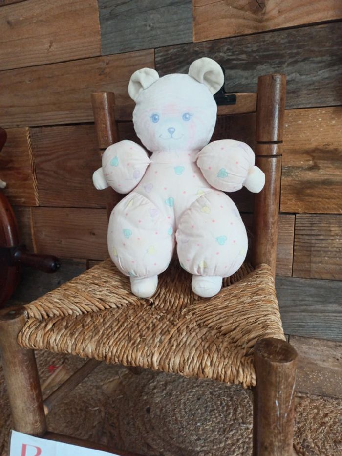 Peluche chat Corolle vintage tbe - photo numéro 2