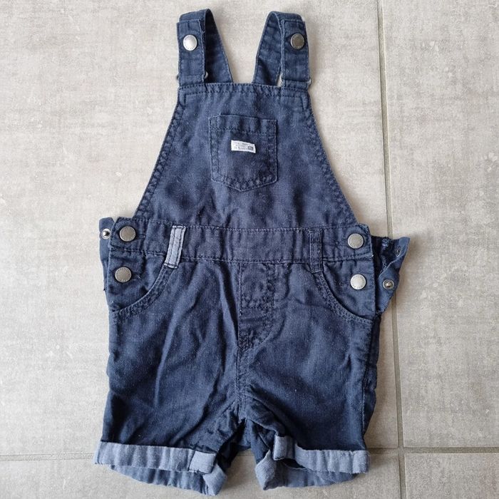 Salopette short, 9 mois