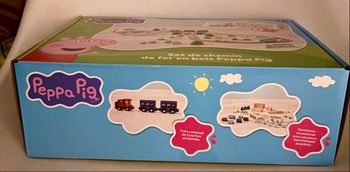 🚂 Super Set de Chemin de Fer en Bois Peppa Pig – 52 pièces ! 🐷