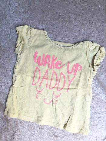 T-shirt / 12mois / in extenso