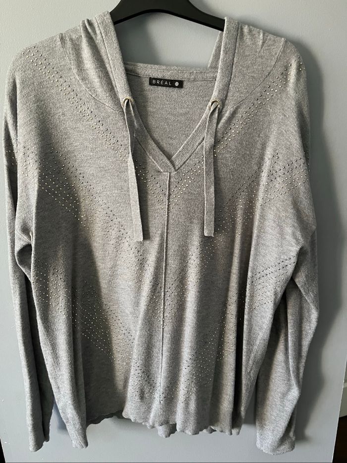 Pull à capuche