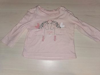 T shirt manches longues licorne
