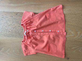 Bout’chou chemisier corail 9 mois