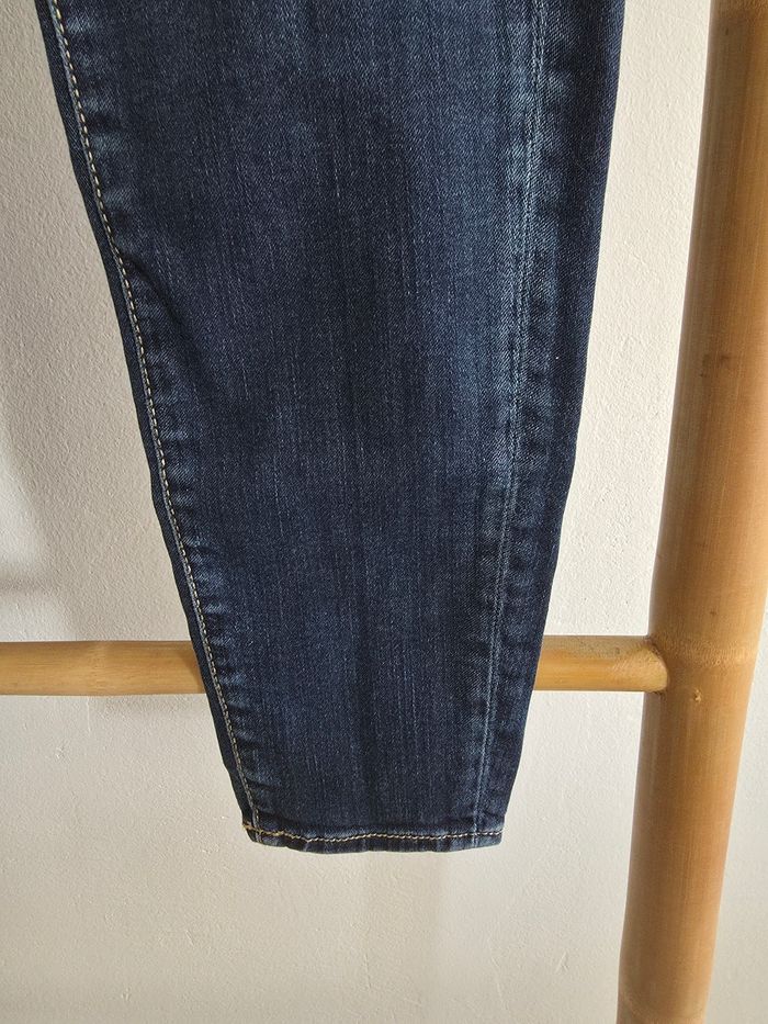 Jeans slim bleu foncé Le Temps des Cerises - photo numéro 4