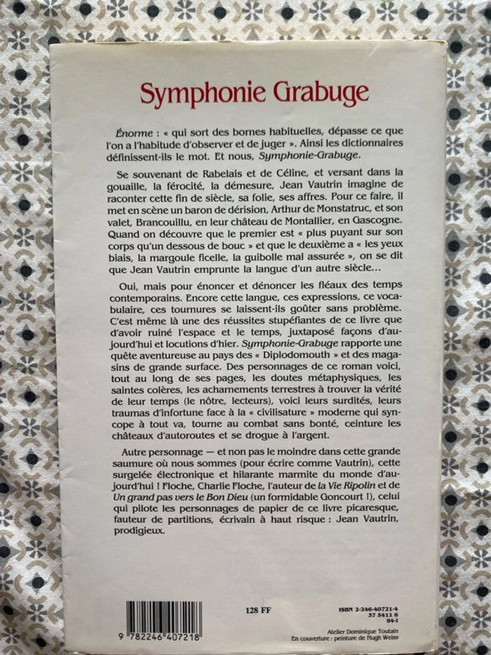 Symphonie grabuge de Jean Vautrin - photo numéro 5