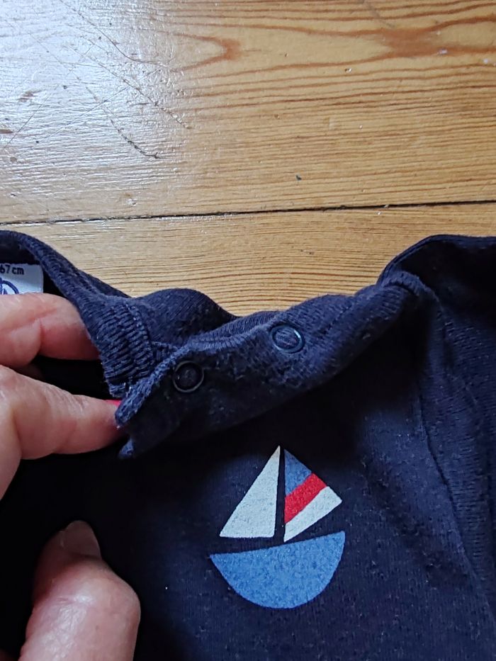 T-shirt manches longues_6mois_Petit Bateau - photo numéro 5