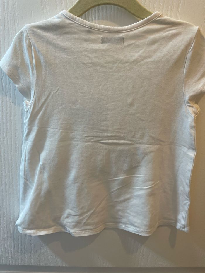 IKKS t-shirt 3ans blanc et oiseaux - photo numéro 5