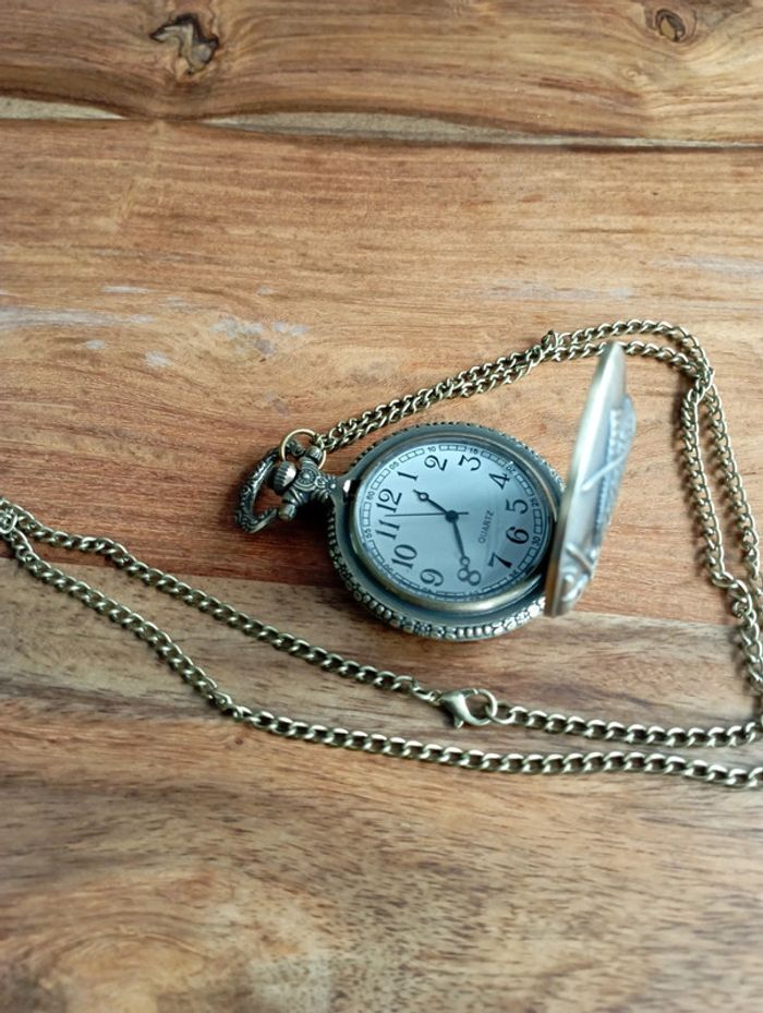 Montre gousset vieil or : idée cadeau 🎁 - photo numéro 4