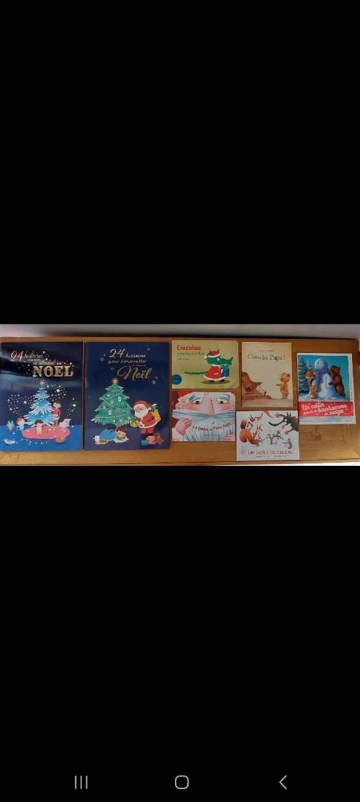 Lot de 7 livres thème Noël