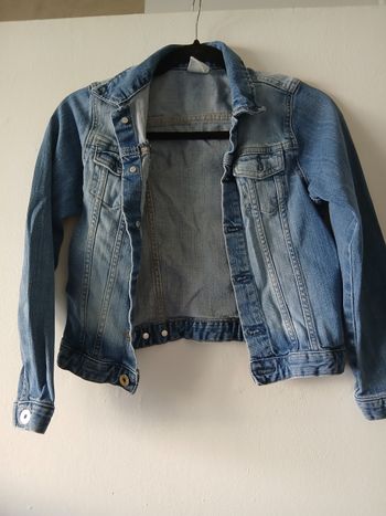 Veste en jean fille 10/12 ans