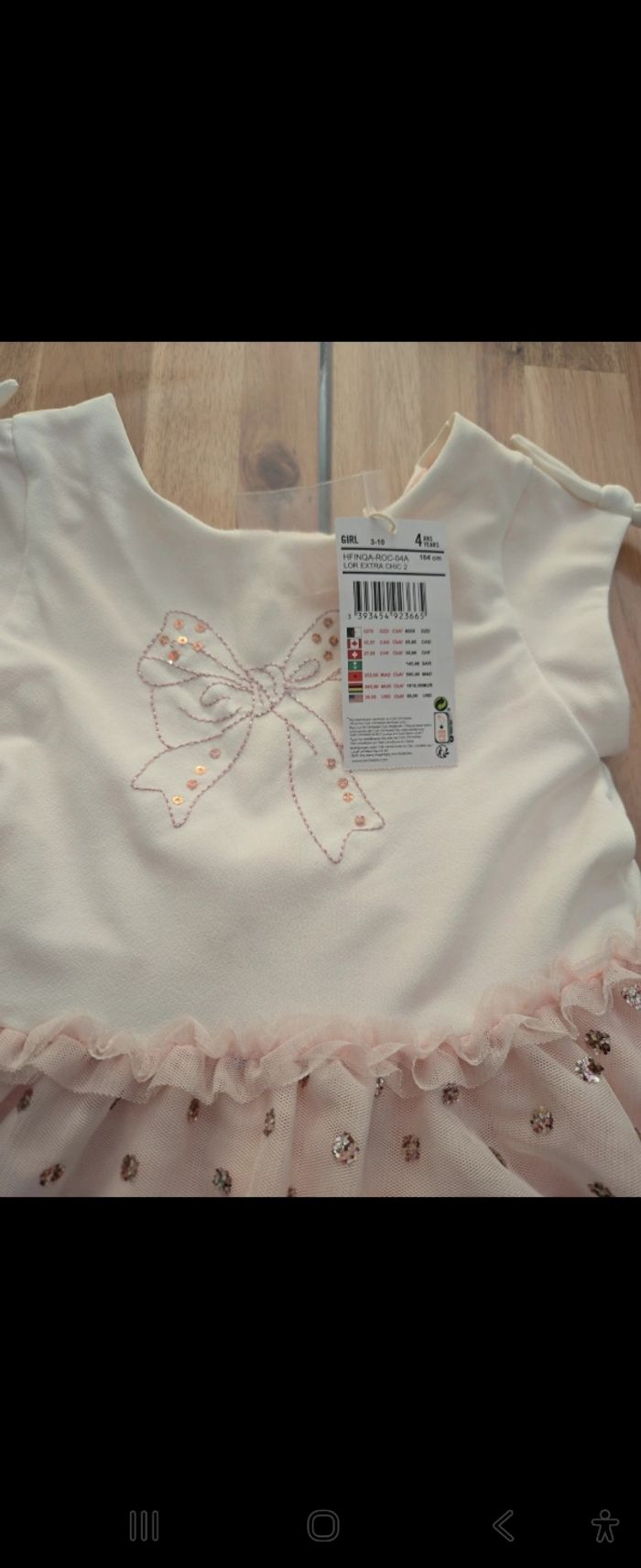 Robe neuve 4ans orchestra - photo numéro 2