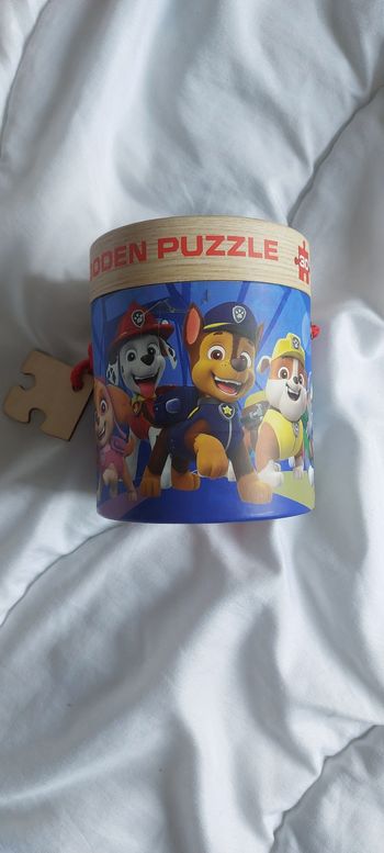 Puzzle pat patrouille en bois