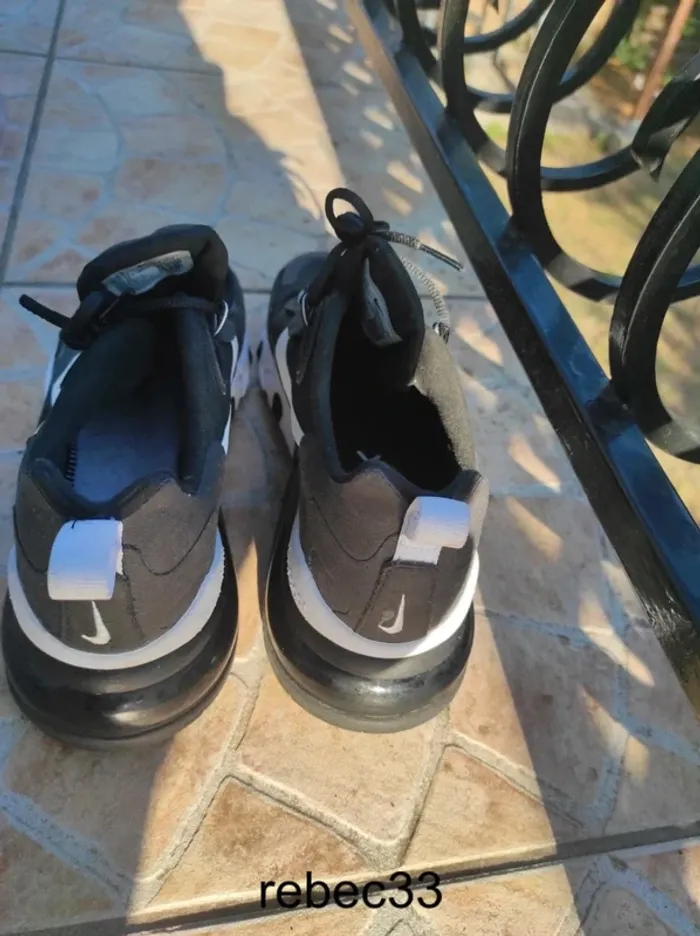 Nike air max react noir taille 42 - photo numéro 7