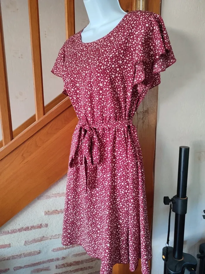 Robe rouge légère Shein - photo numéro 2