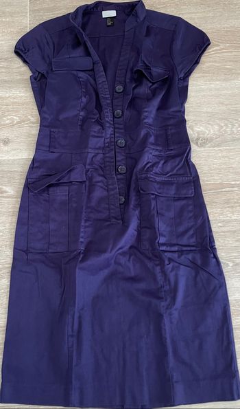 Robe bleue violette taille S H&M porté une fois neuve