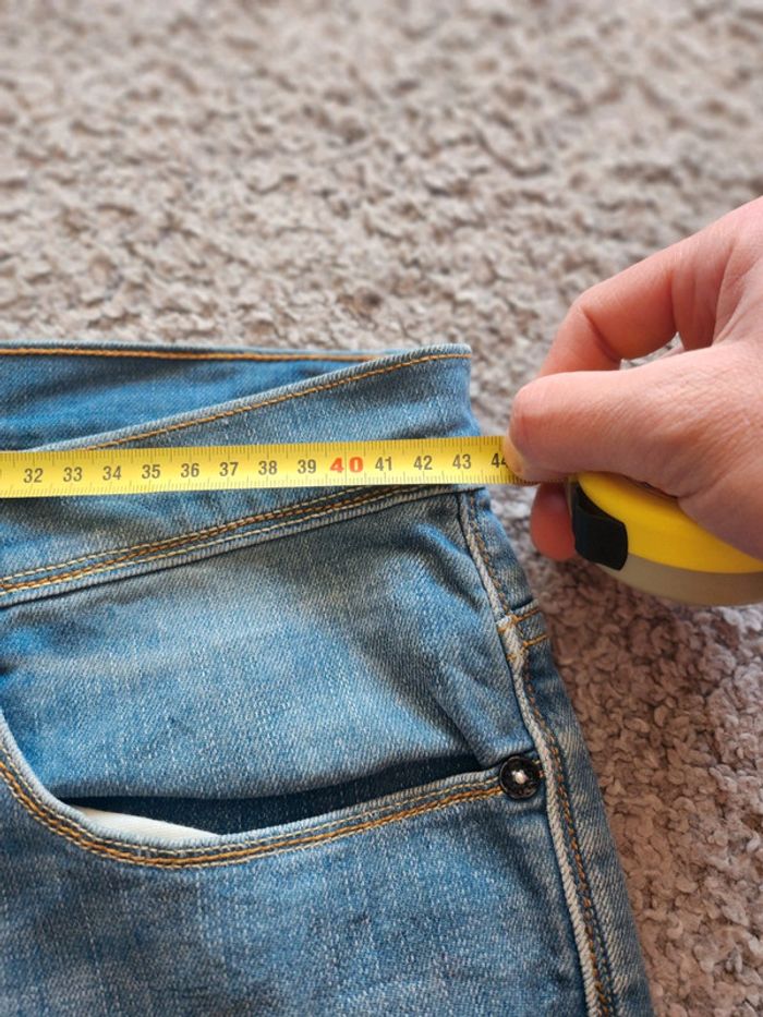 Jean Levi's Coupe droite Bleu clair Taille 42 - photo numéro 5