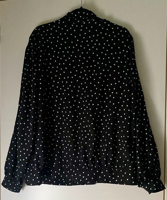 Chemise a pois handmade manches bouffantes Taille Unique - photo numéro 5