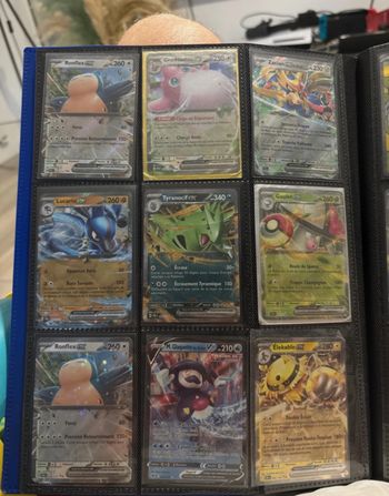 Lot de 16 cartes Pokémon ex V full art