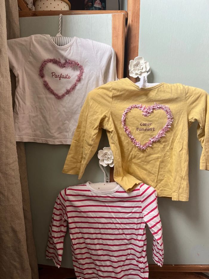 Lot de t-shirt manches longues