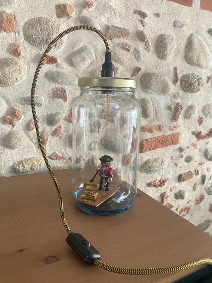 Lampe Playmobil pirate - photo numéro 3