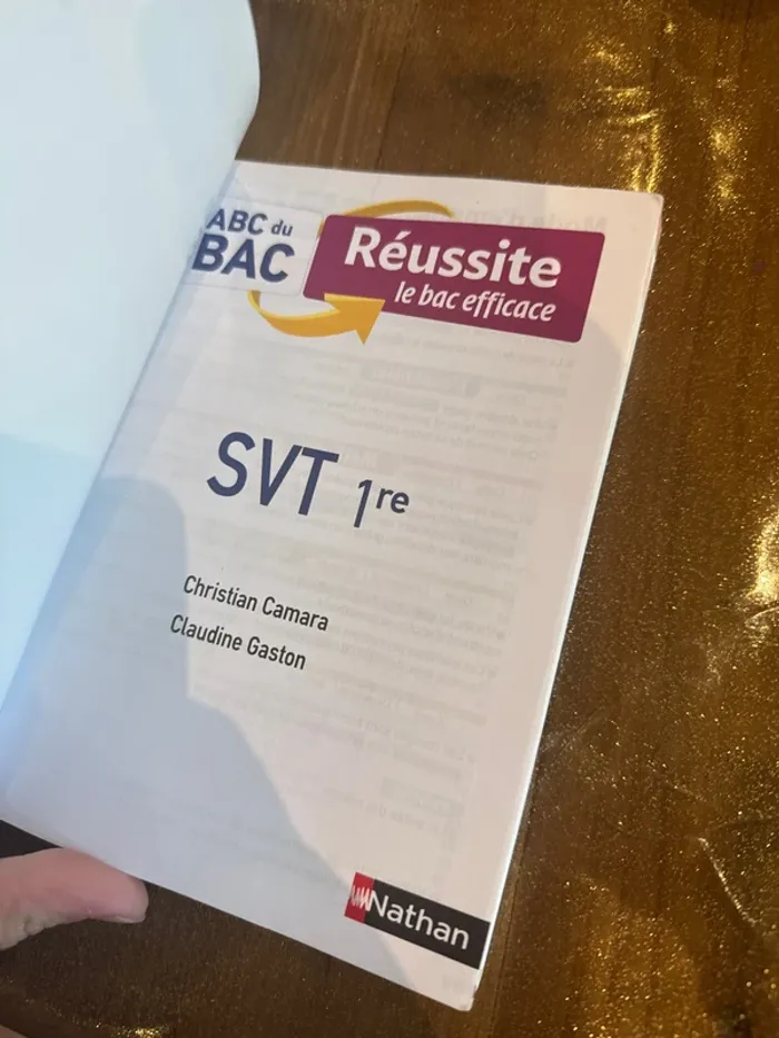 Livre abc du bac SVT - photo numéro 4