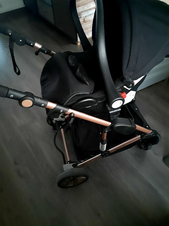 Poussette 3en1 face parents/ route - photo numéro 4