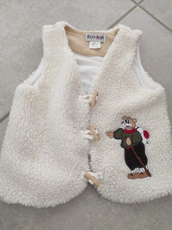 Gilet chaud picco mini 4 ans