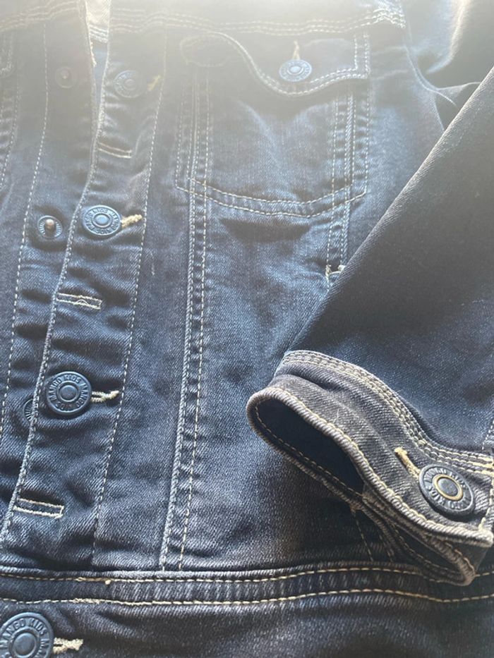 Veste en jeans taille 5-6 ans - photo numéro 3