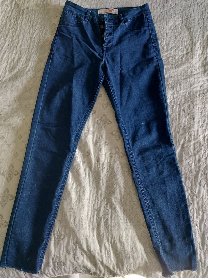 Jeans droit taille 36 Jennyfer