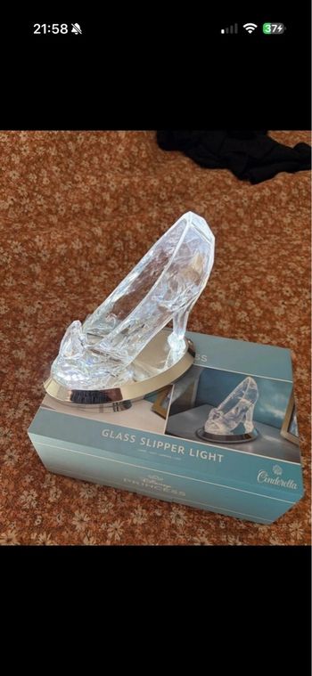 Chaussure de cendrillon Disney 