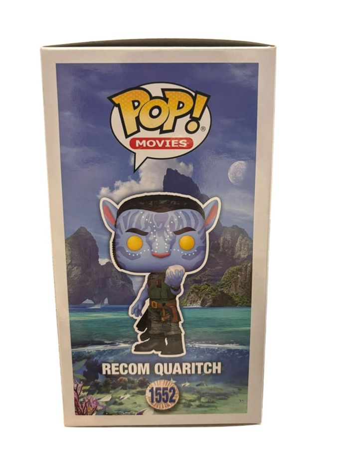 Figurine Funko Pop Avatar Recom Quaritch 1552 neuf - photo numéro 3