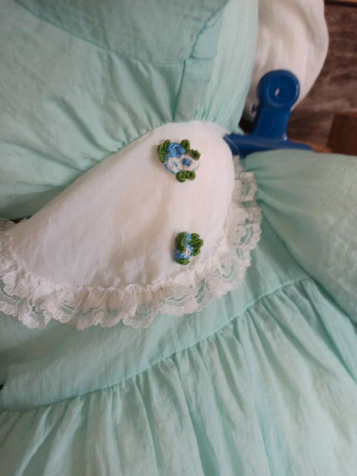 Peluche éléphant toile vintage tbe - photo numéro 3