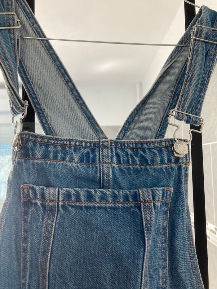 Combi short en jean - photo numéro 3