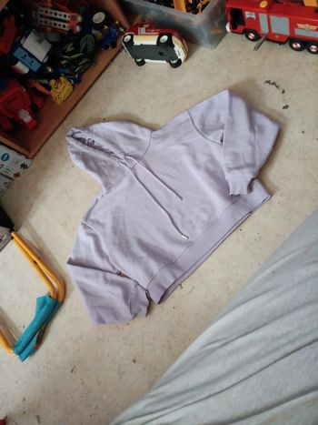 Sweat court lilas de jennyfer t.xxs 12 ans