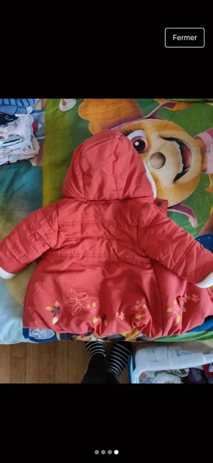 Manteau hiver 9mois - photo numéro 3