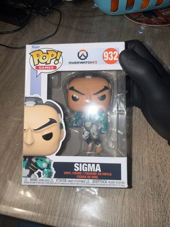 Figurine pop sigma overwatch