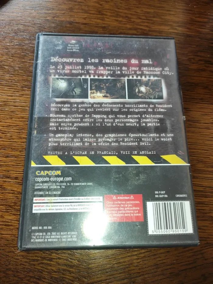 Résident evil nintendo GameCube - photo numéro 2