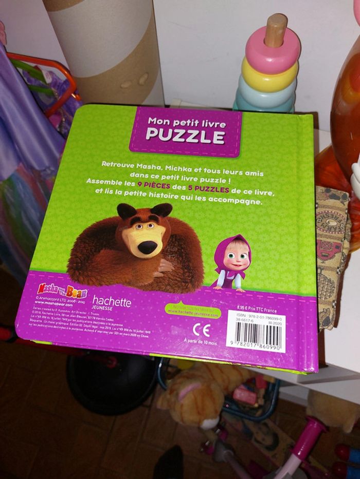Livre puzzle Masha et Mischka - photo numéro 8
