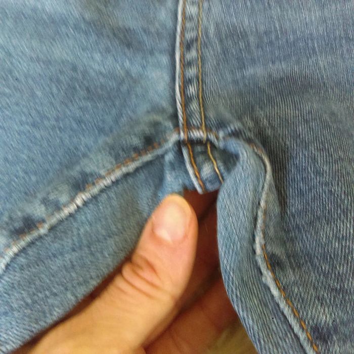 Pantacourt jean femme T40 -La Redoute - photo numéro 17