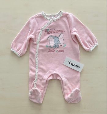 Pyjama bébé fille / orchestra - taille 3 mois 60 cm